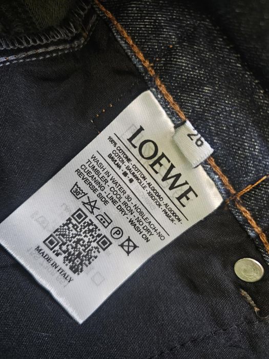 Тъмно сини дънки Loewe