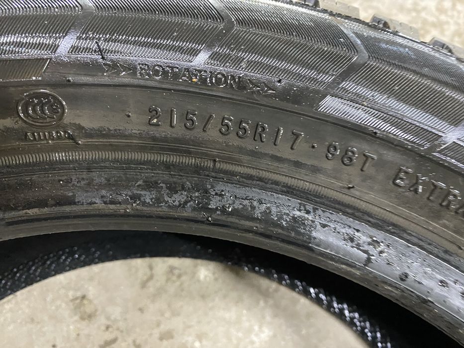Шины комплект 215/55/17