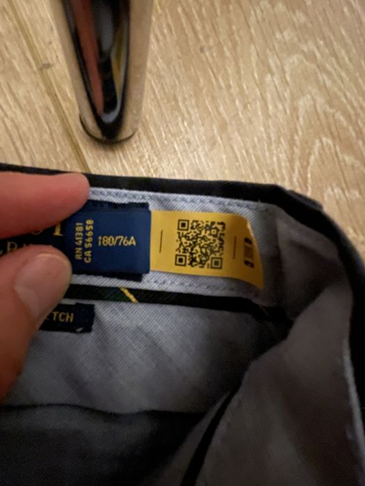 Polo ralph lauren брюки slim stretch
