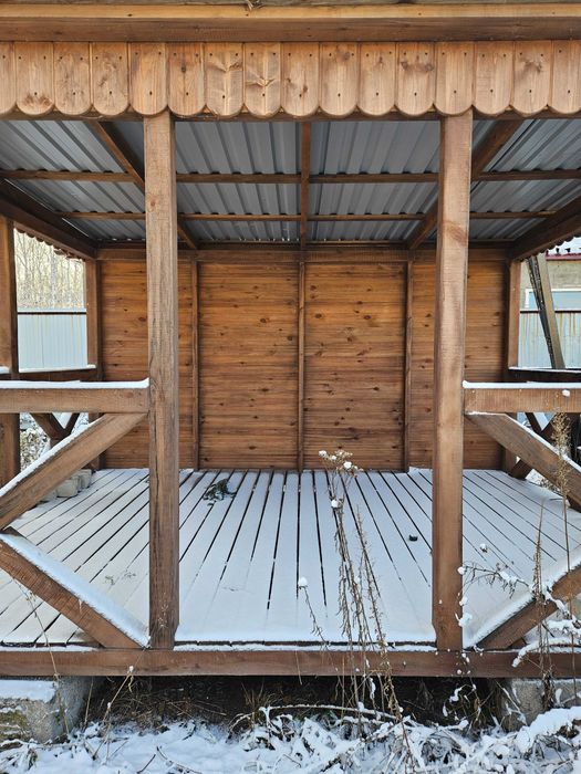 Беседка деревянная