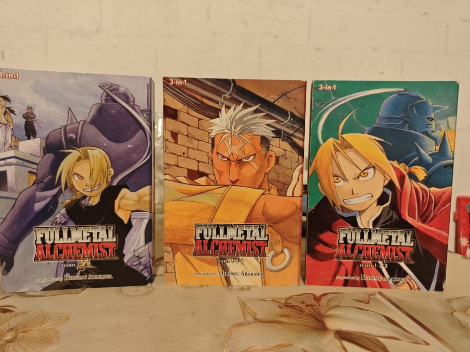 Set complet - Full Metal Alchemist 3 in 1