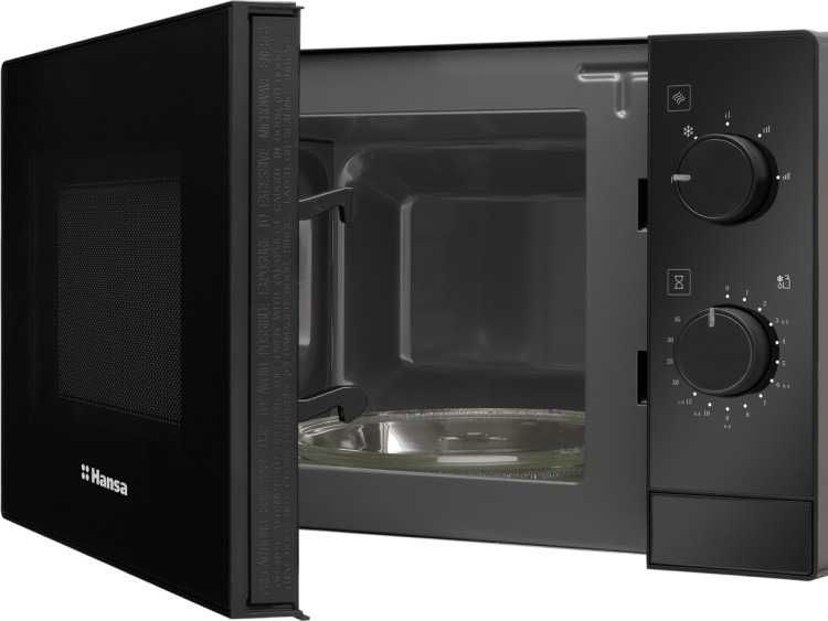 Микроволновая печь Hansa AMMF20M1BH черный: 24 000 тг. - Микроволновые ...