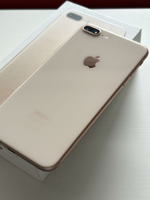 iPhone 8 Plus 64 gb, Gold, impecabi, baterie 97%