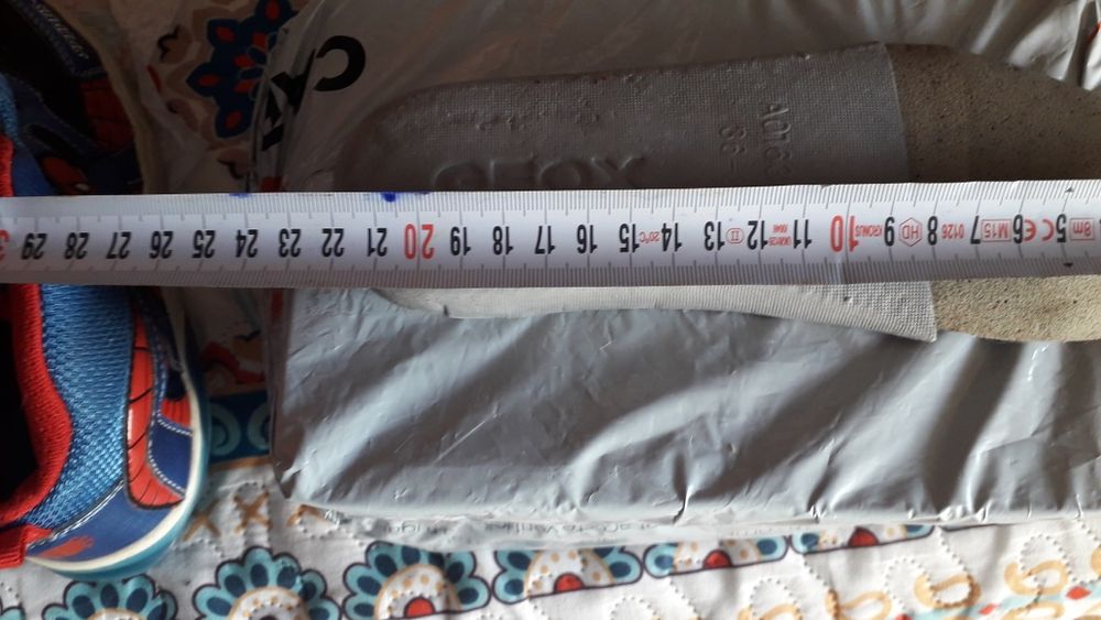 Papuci ghete cu lumini copii Geox Respira Spiderman nr 35 stare buna