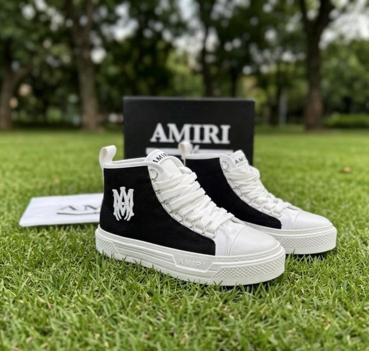 Adidasi Amiri High Top - Unisex - Full Box
