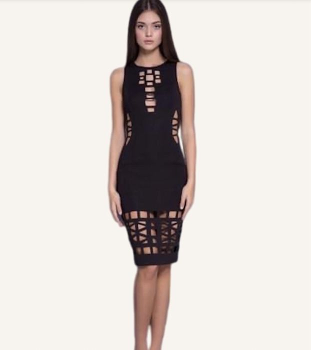 Черна рокля ckfs Kuseva