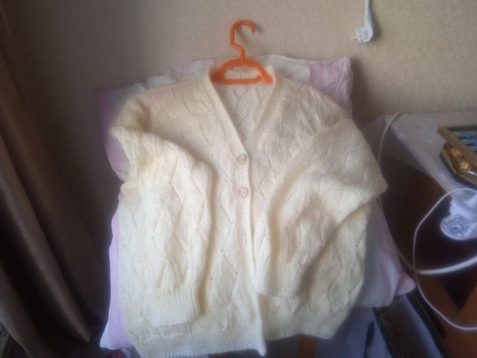 кардиган ручной работы