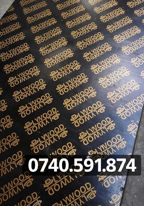 Placaj Tego Cofraj Lemn Pin 20mm Placa Tego Profesionala Pentru Turnat Beton Grinzi Stalpi Fundatii Rezistent La 7-8 Cofrari Utilizari Multiple