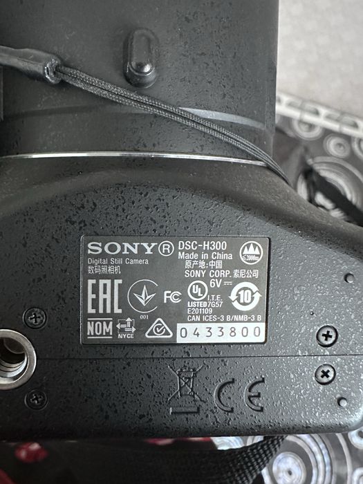 Фотоаппарат sony DSC-H300