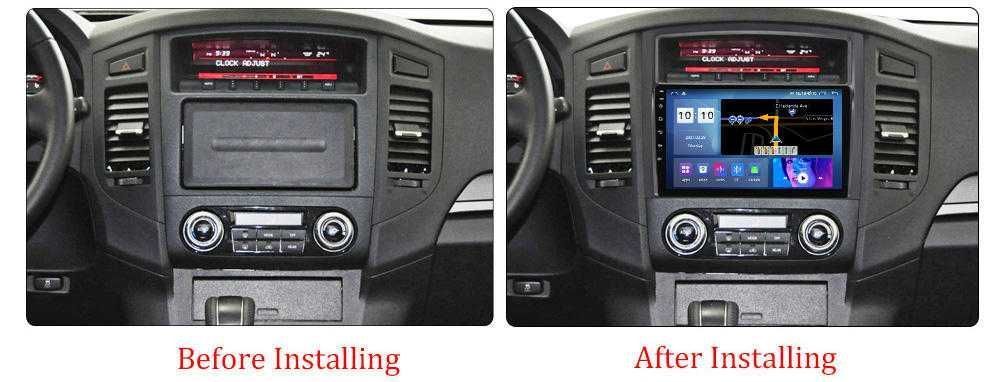 Navigatie Android 14 Mitsubishi Outlander Peugeot 4007 CarPlay CAMERA