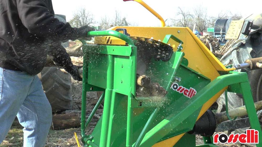 Fierăstrău circular tractor lemn de foc lama 700mm