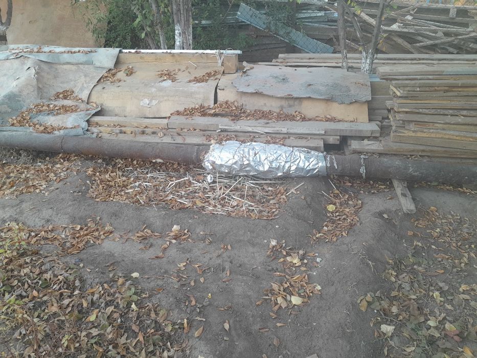 Дымоход б/у с коленом