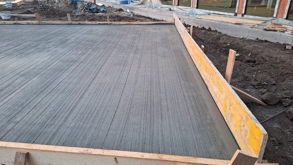 Beton elicopterizat și amprentat