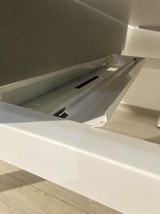 6 Buc. Birou Dublu, Cadru Metalic; Masă de Lucru 2 Blaturi