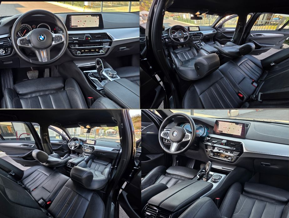 Bmw g30 525d 231cp/luxury line /automat/ceasuri digitale/full led//rate//garantie//
