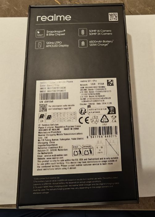 Realme GT 7 Pro 512 GB
