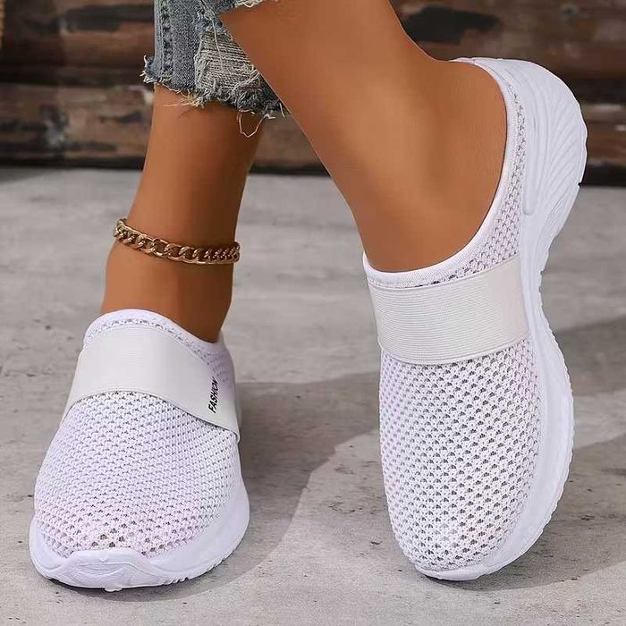 Adidasi Dama Fashion Alb | Fara Sireturi | Marimi 36-42