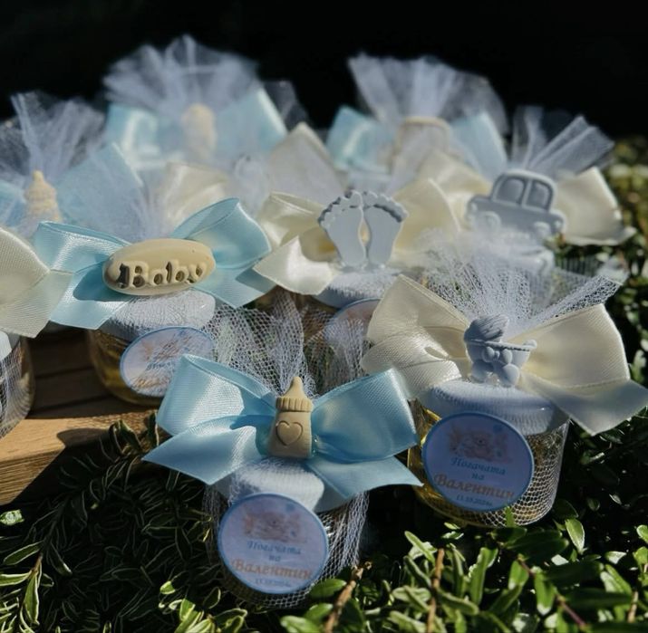 Подаръци за гости - погача, кръщене, рожден ден