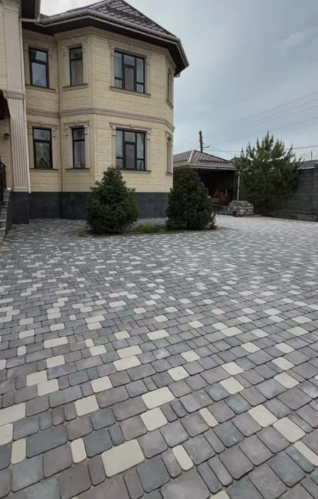 Брусчатка, Тратуарная плитка