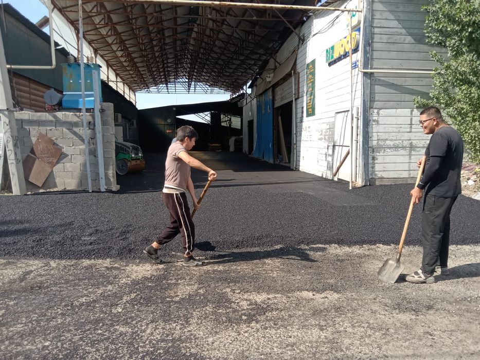 Асфальтирование Алматы б/у асфальт