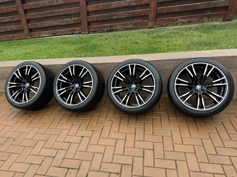 Jante BMW M5 F90 706M 20" + Hankook iarnă, ca noi, doar 3.000 km