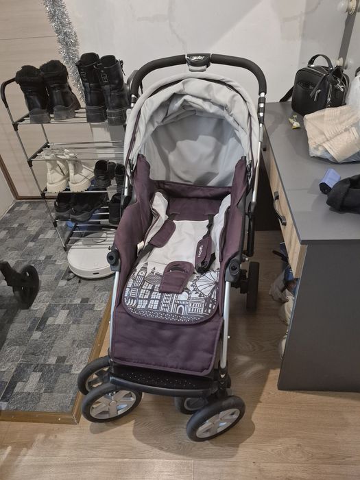 Коляска большая всесезонная