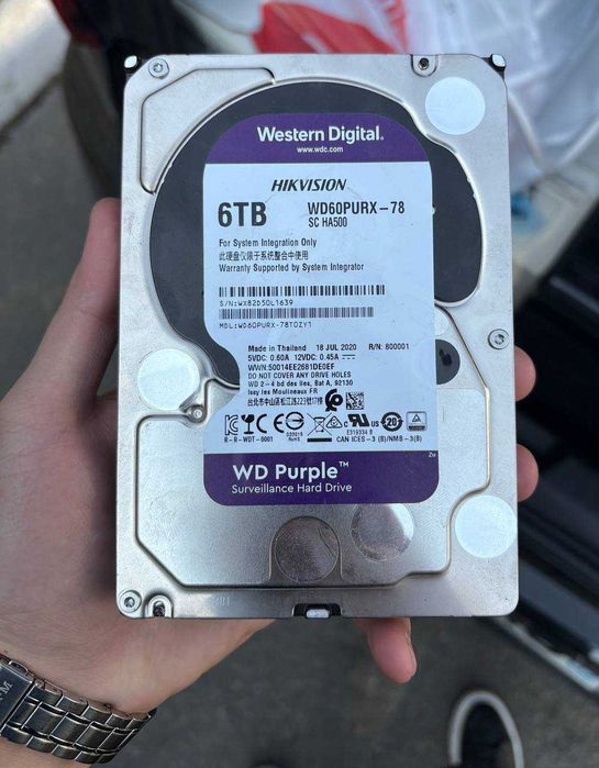 Жесткие диски HDD, 6TB