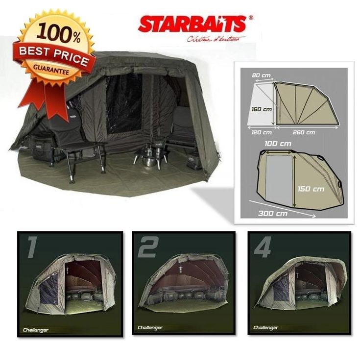 Шаранджийска палатка StarBaits Challenger Bivvy