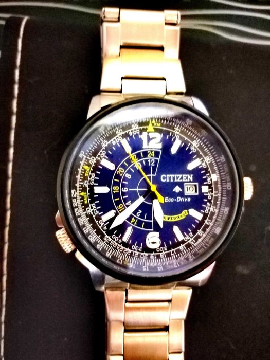 Ceas Citizen Nighthawk, Eco-Drive, 42mm, nou