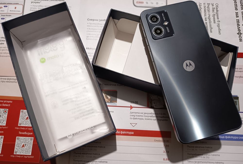 Смартфон Motorola G14 128+4GB