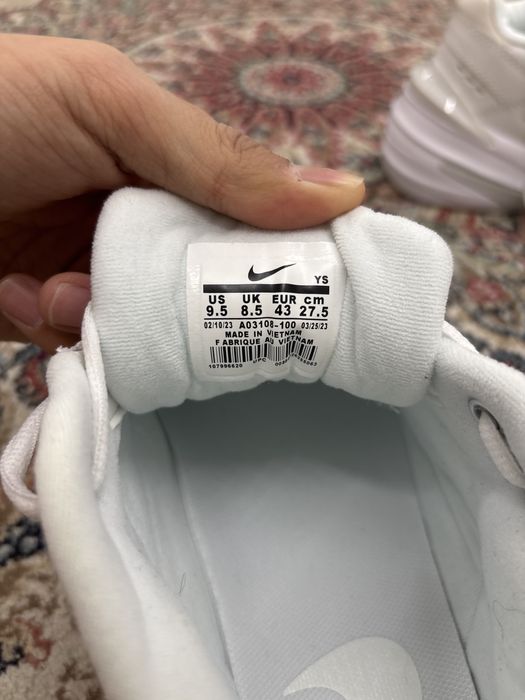 Кроссовки Nike m2k and jordan 1 low