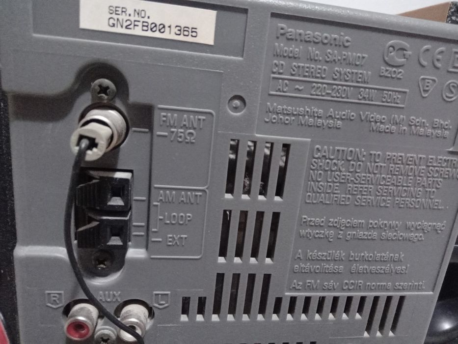 Стерео уредба Panasonic оригинална
