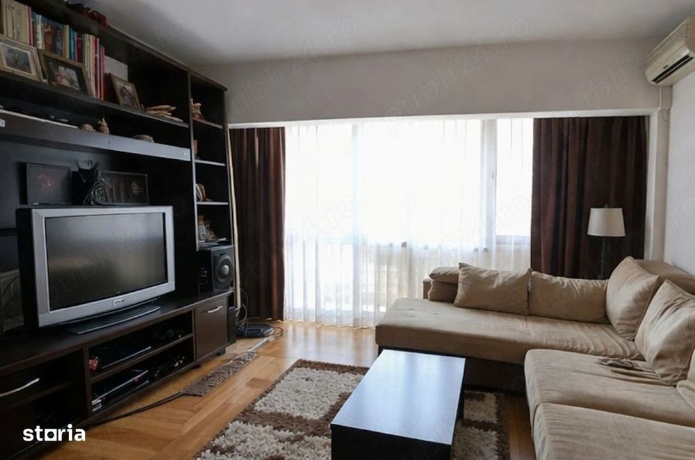 Unirii, zona Zepter, ap 2 cam decomandat 64mp utili bloc 1992 stradal