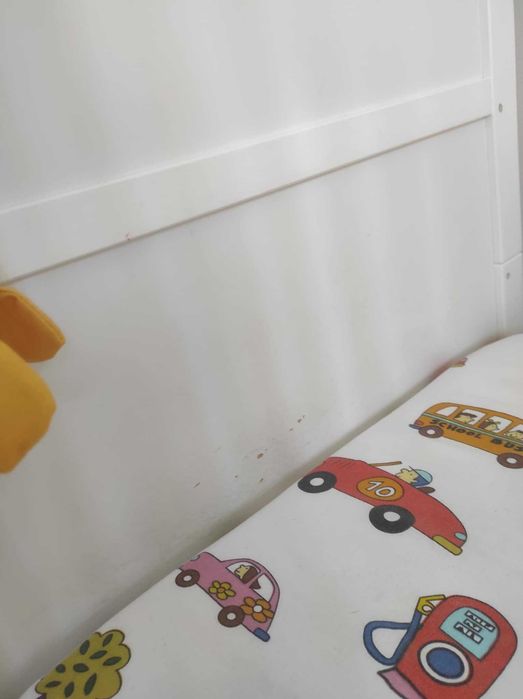 Patut bebe cu saltea 120x60 cm