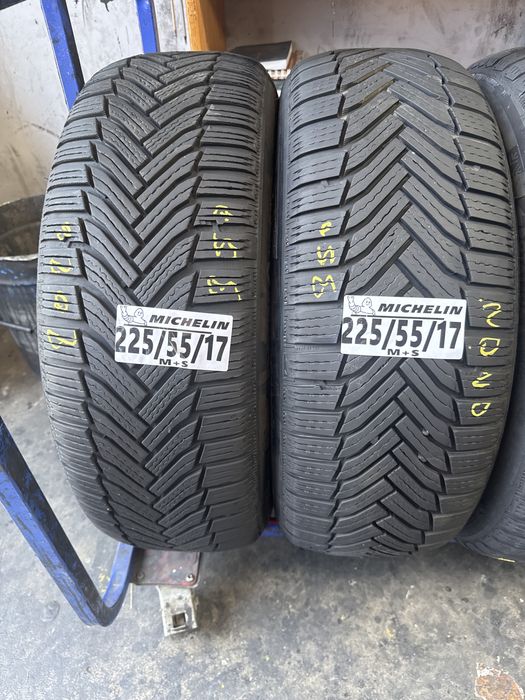 225/55/17 Michelin M+S
