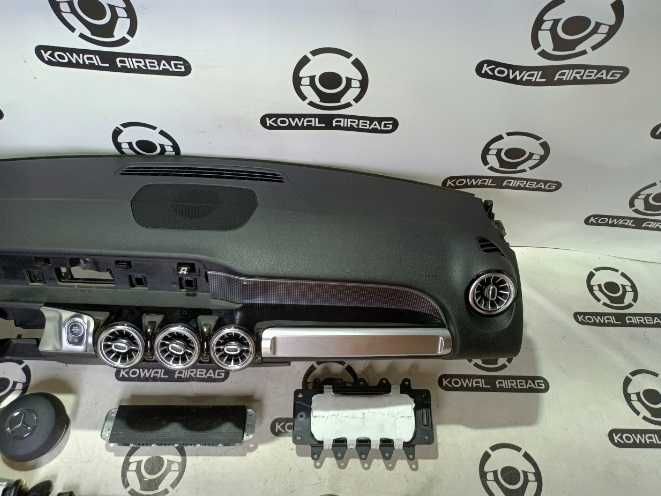 Mercedes Benz GLB kit airbag - plansa de bord - set centuri siguranta