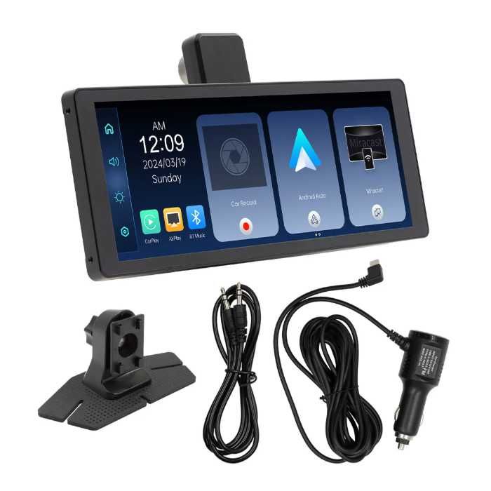 Мултимедия PG384 – 10" Full HD, CarPlay, Видеорегистратор, Bluetooth