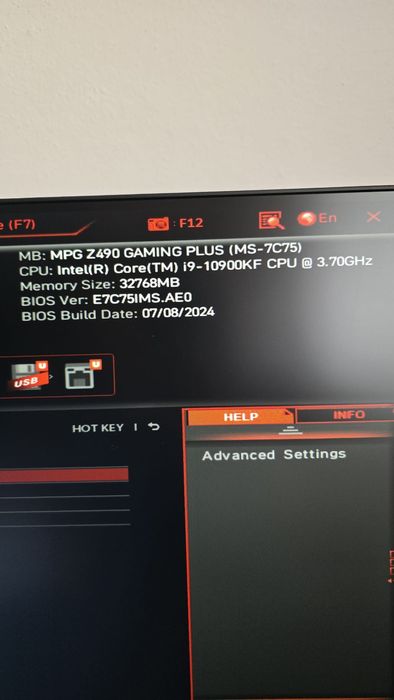 Procesor i9 10900kf