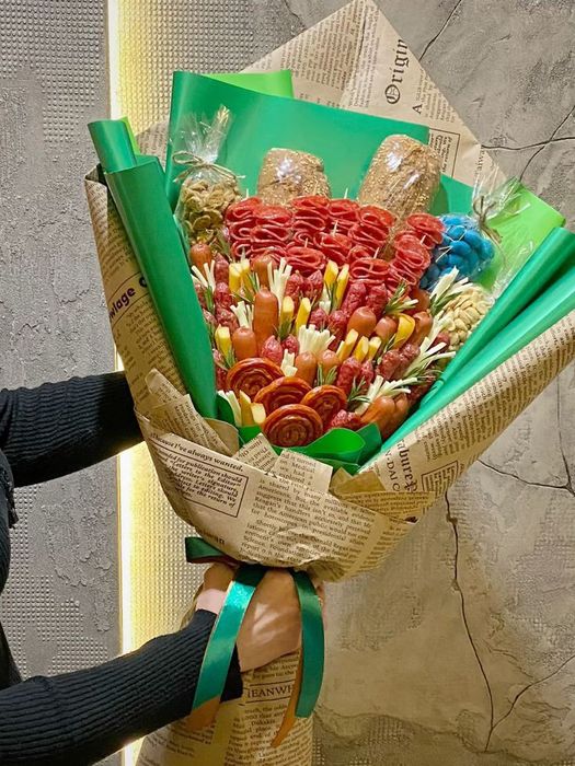 Съедобный мужской букет