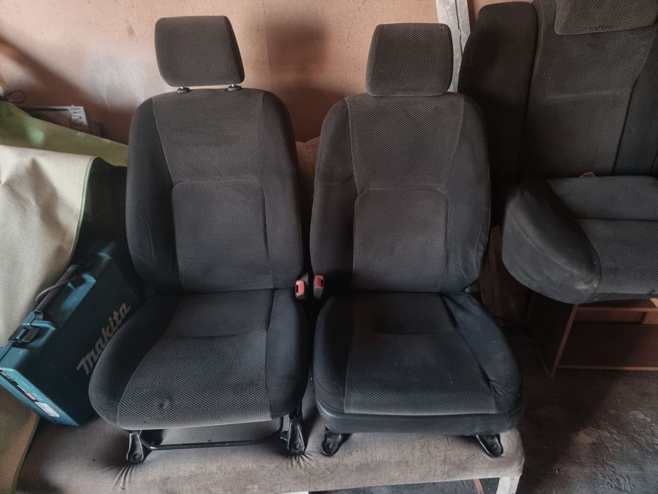 Сиденья камри 30 чёрный велюр