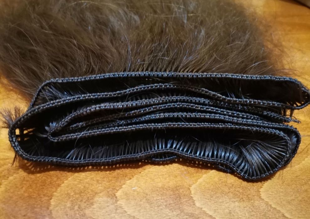 Продавам естествена коса ръчно изработена