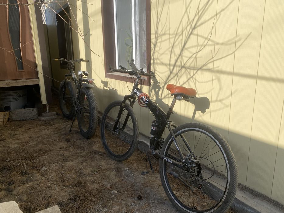 Фетбайк и скоростной велосипед