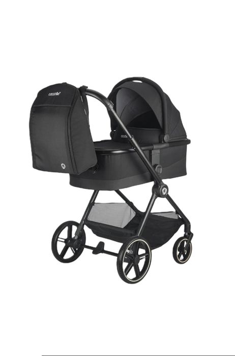 Carucior 3 in 1 Coccolle Lissia cu trei piese distincte, scoica omolog