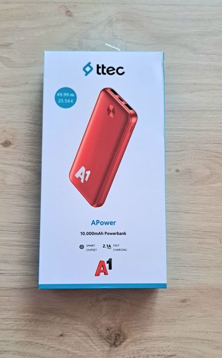 Powerbank ttec 10 000 mAh неразпечатан