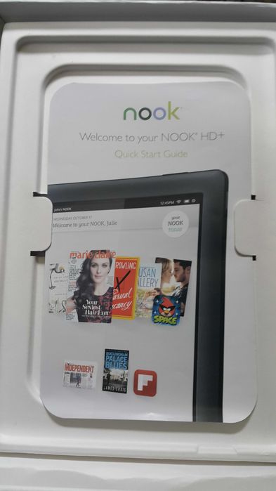 Таблет NOOK HD+ BNTV600 Barnes & Noble 9" 16GB без зарядно