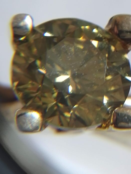 Vind inel din aur 14kt cu diamant 1,25ct