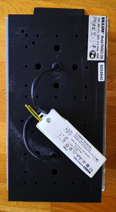 Spot led incastrat 2 module (16 buc.)