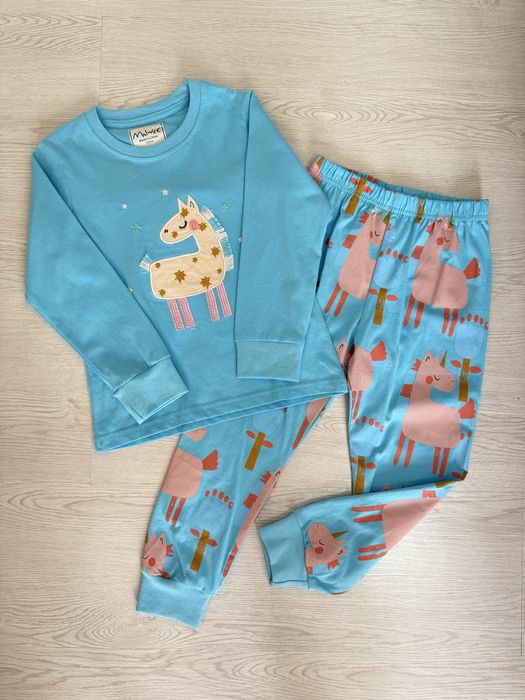 Пижама для девочек из хлопка, отличное качество