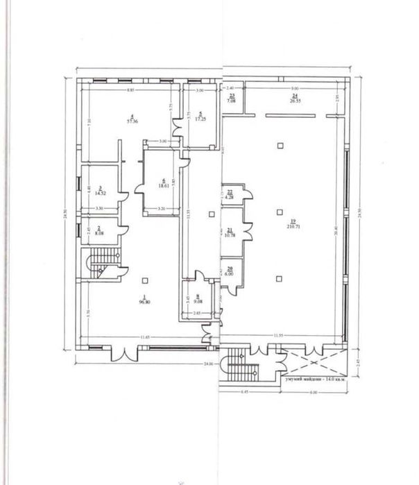 Бектемирский р-н, швейная ф-ка,производство, цех. 32.5 сот 3946 кв.м