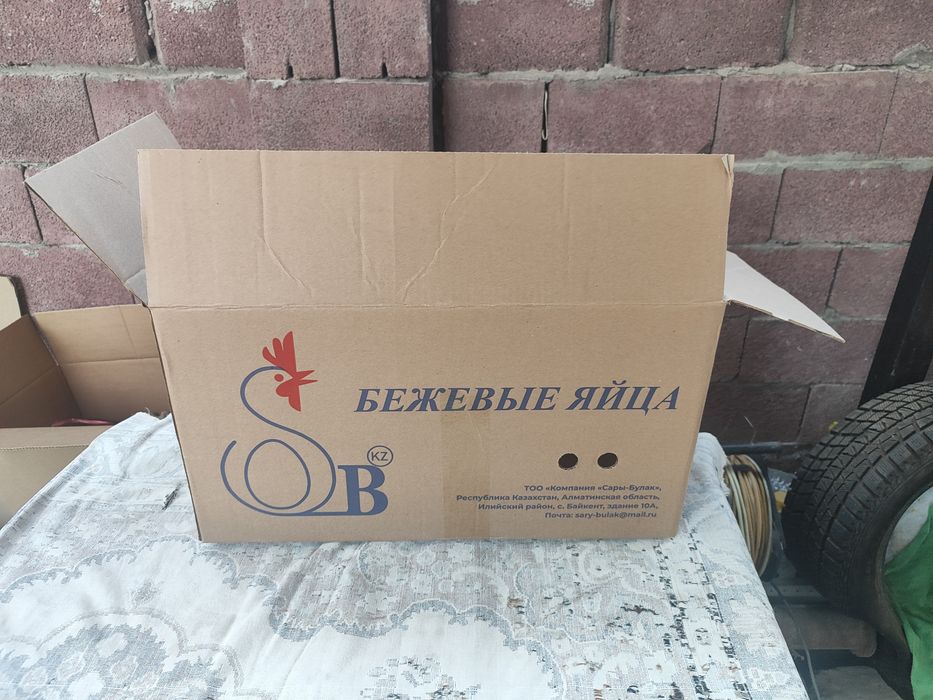 Коробки для яйц.